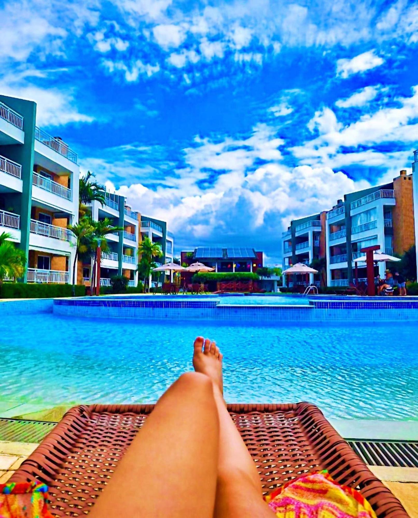 Terramaris - Aptos Vista Mar, Pe Na Areia, Vizinho Ao B Park Aquiraz Ngoại thất bức ảnh