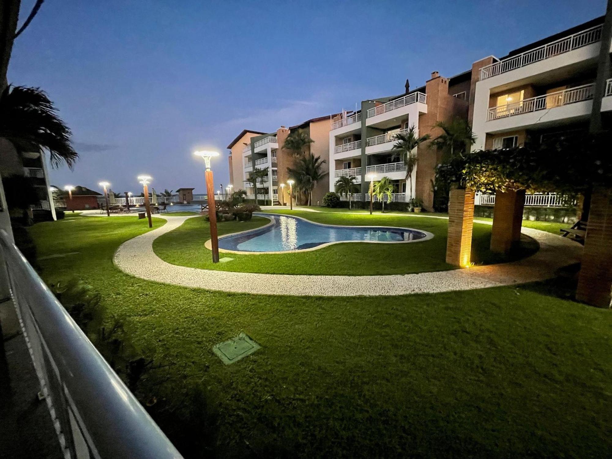 Terramaris - Aptos Vista Mar, Pe Na Areia, Vizinho Ao B Park Aquiraz Ngoại thất bức ảnh