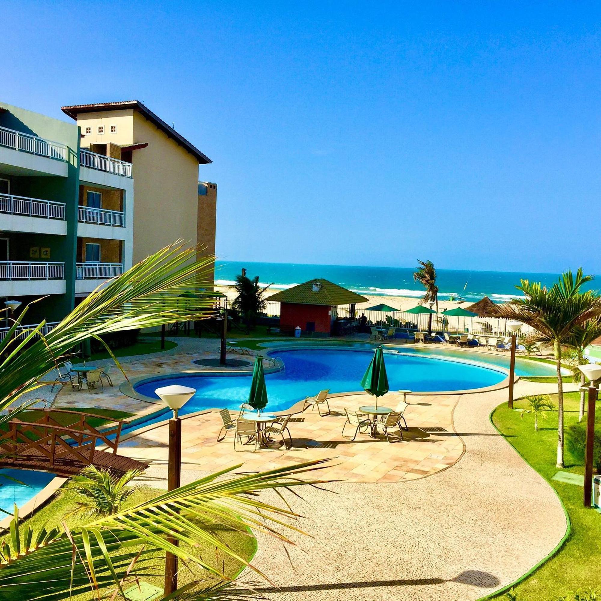 Terramaris - Aptos Vista Mar, Pe Na Areia, Vizinho Ao B Park Aquiraz Ngoại thất bức ảnh